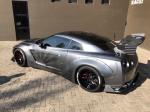 Nissan GT-R in Grey by Liberty Walk and RACE! 2017 года
